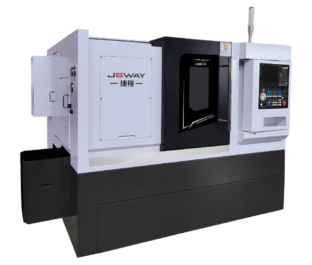 JSWAY A400 2 AXIS CNC 12 Herramientas Herramienta de torreta de huso mecánico Torreta Máquina