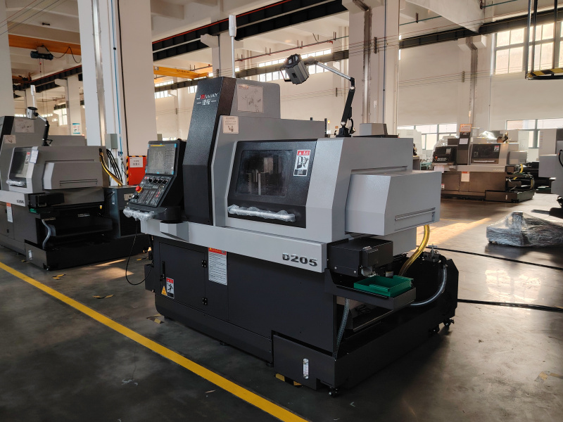 JSWAY D123B Torno suizo CNC con husillo el&eacute;ctrico de 3 ejes Live Tools 