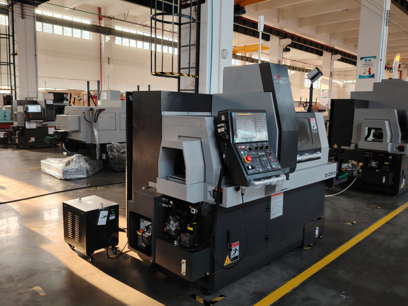 JSWAY D123B Torno suizo CNC con husillo el&eacute;ctrico de 3 ejes Live Tools 